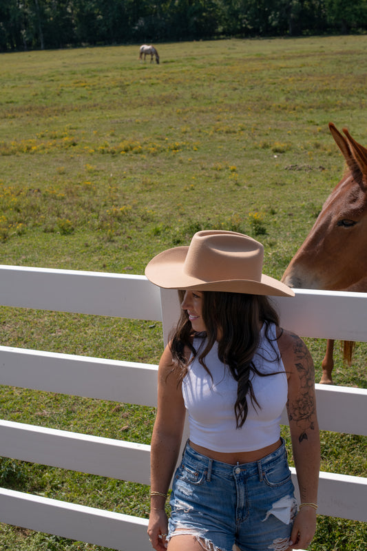 Light Cinnamon Cowboy Hat