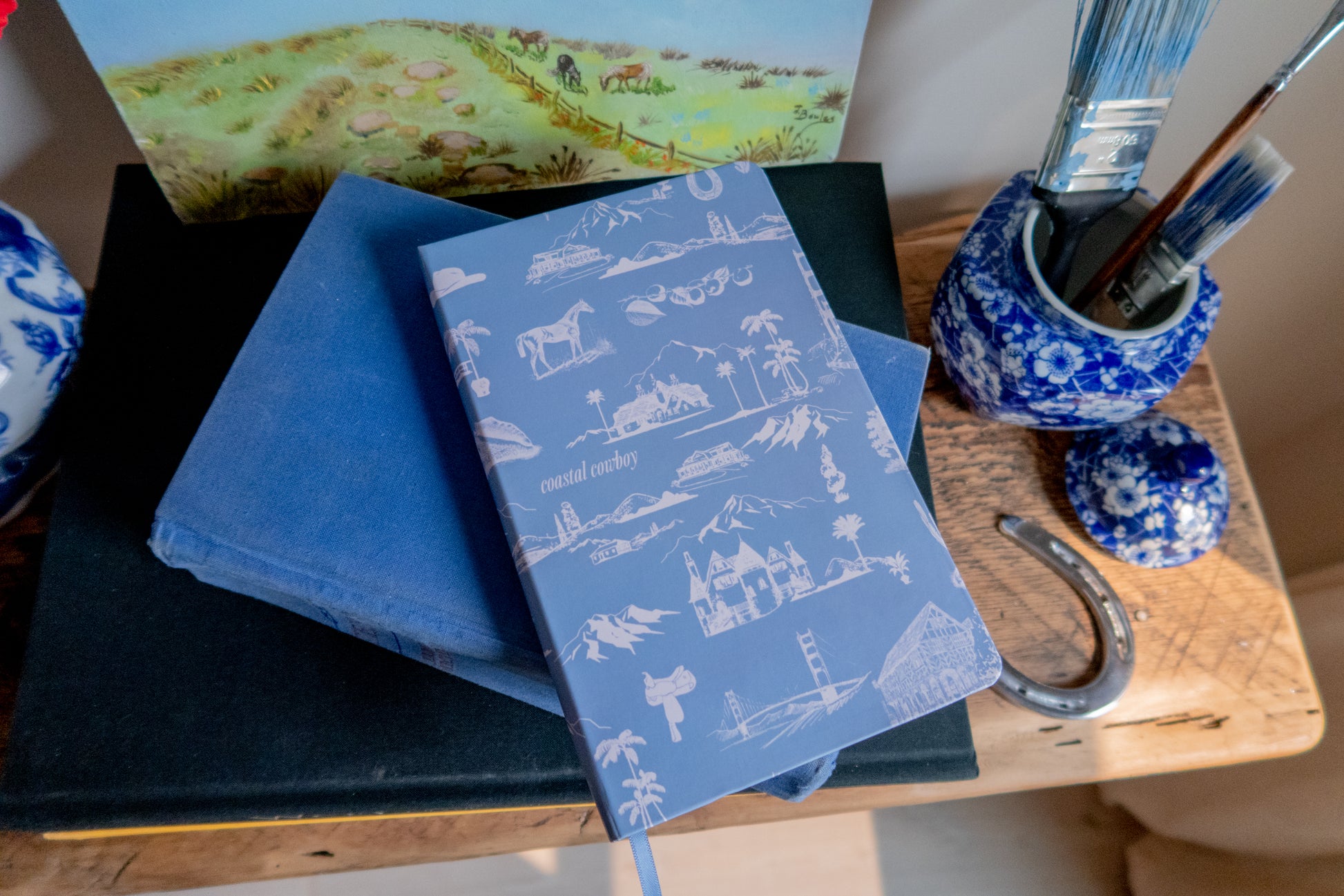 Toile Notebook – Coastal Cowboy