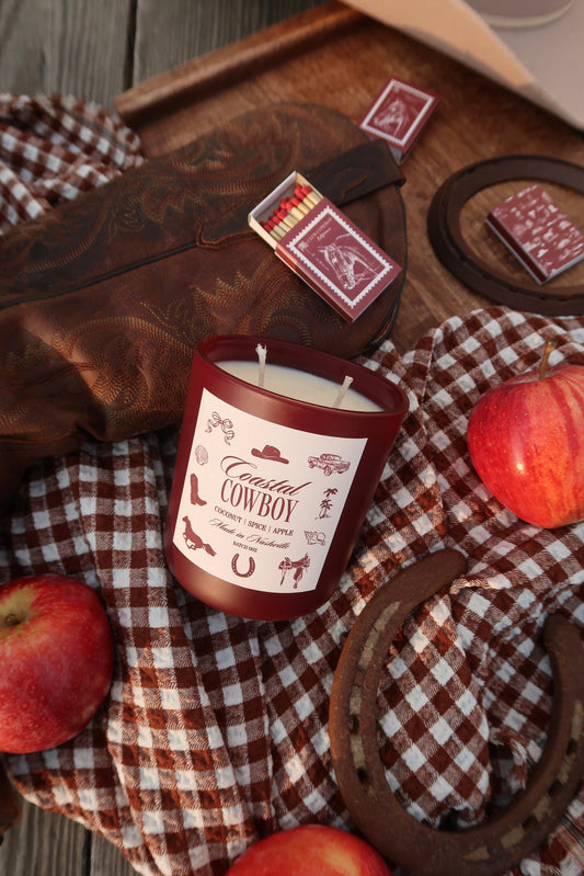 Coastal Cowboy Candle - Fall/Winter