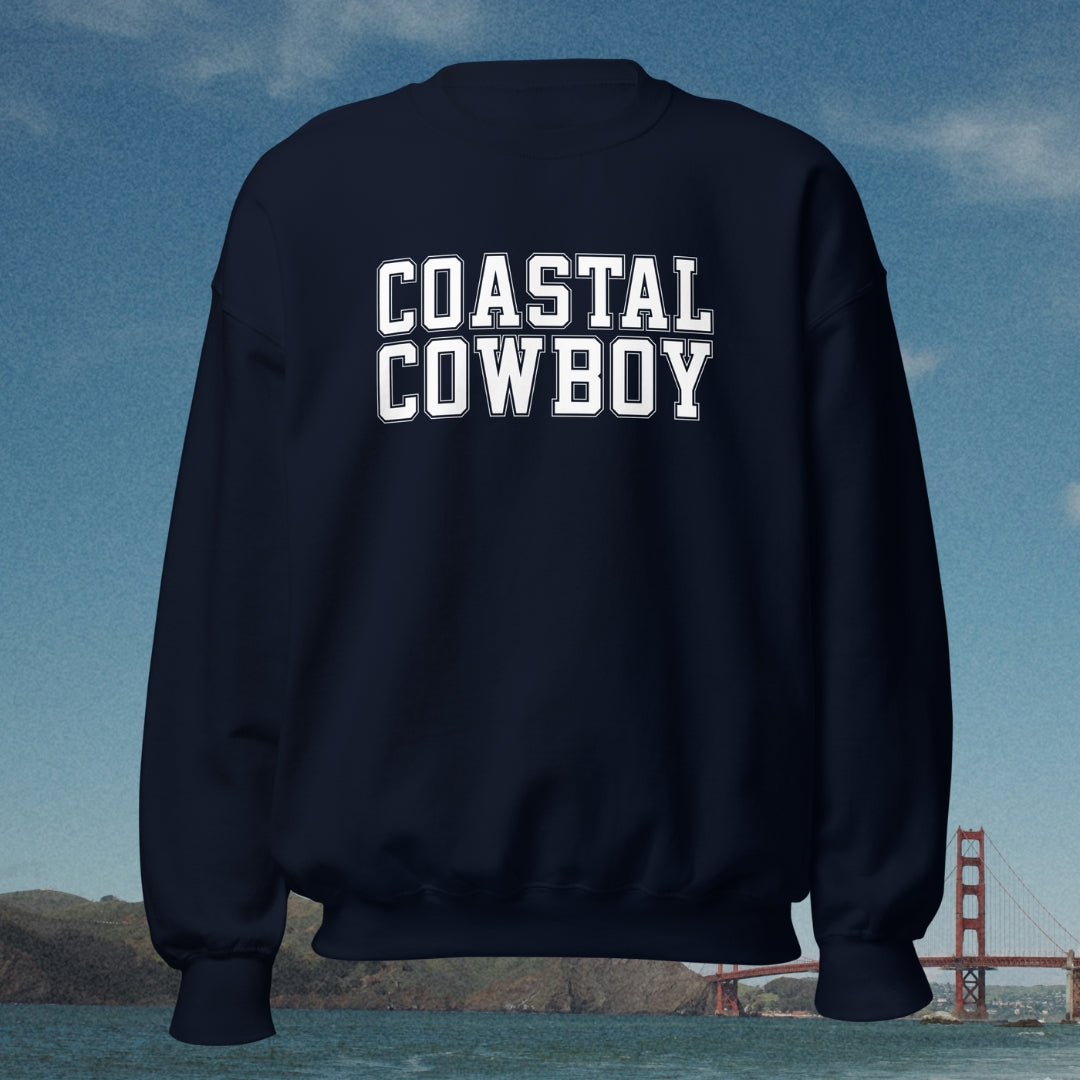 Navy Varsity Crewneck